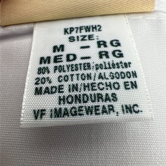 Red Kap Lab Coat Unisex White 80/20 KP7FWH2 Size M Never Worn - Picture 4 of 5